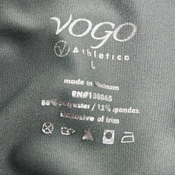 VOGO Athletica cropped leggings green large - Picture 8 of 11